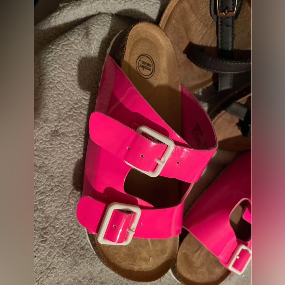 Wonder Nation Pink Sandals Only - Picture 2 of 6
